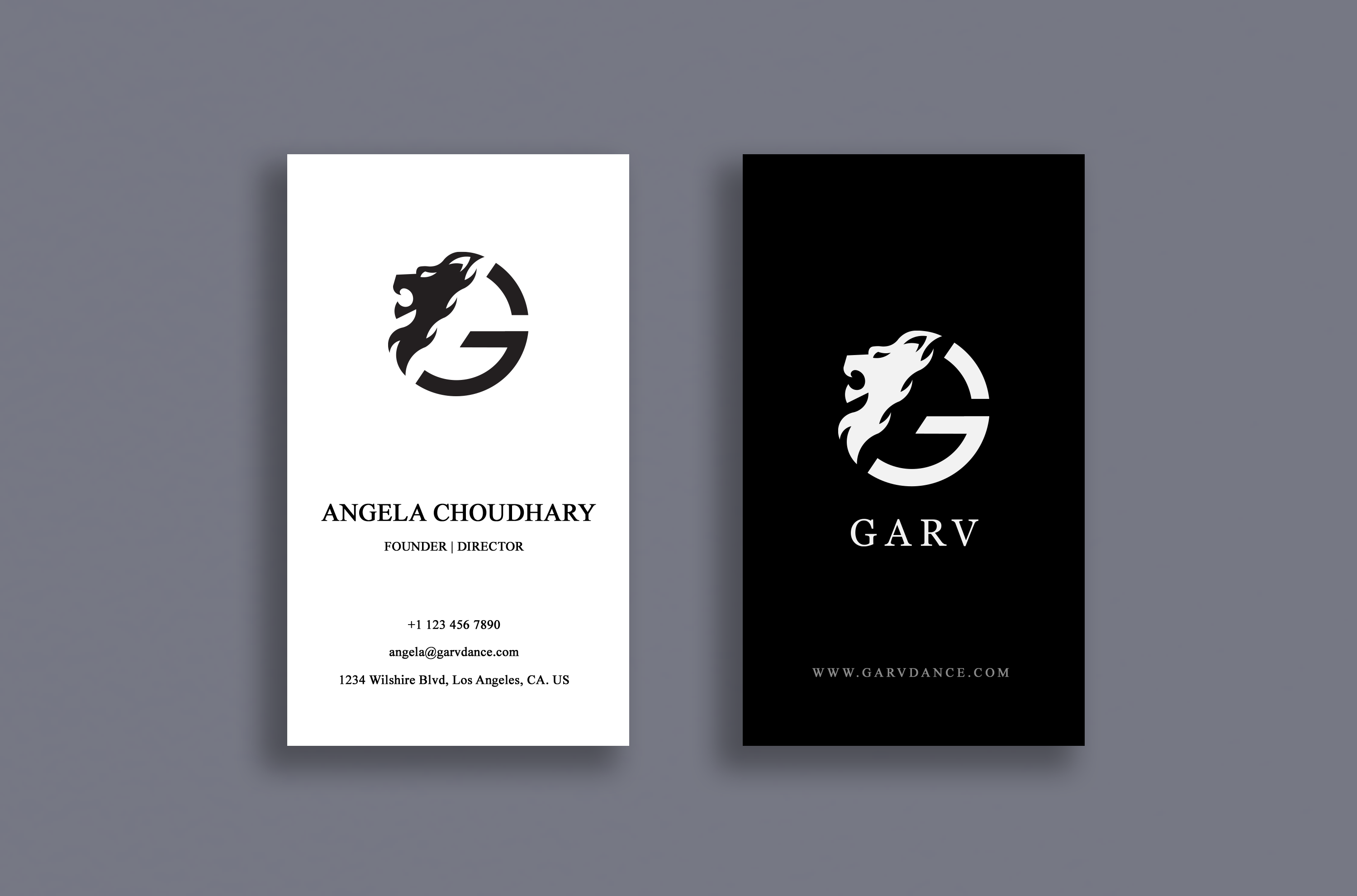 Garv Business Cards